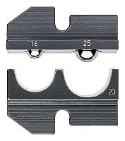 KN-974923 Плашка опрессовочная: неизолированные кабельные наконечники и соединители, 16/25 мм², 2 гнезда KNIPEX