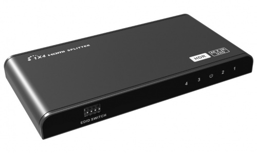 Lenkeng LKV314HDR-V2.0 - Сплиттер (разветвитель) 1 в 4 HDMI 2.0, 4К, HDR, EDID фото 2