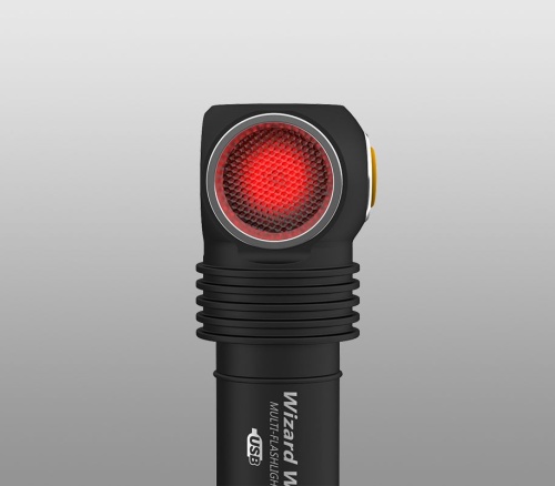 Мультифонарь Armytek Wizard WR Magnet USB (белый-красный свет) F06301C фото 9