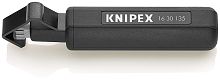 KN-1630135SB Стриппер для круглого кабеля из ПВХ, резины, силикона, тефлона (ПТФЭ), Ø 6 -29 мм, длина 135 мм, SB KNIPEX