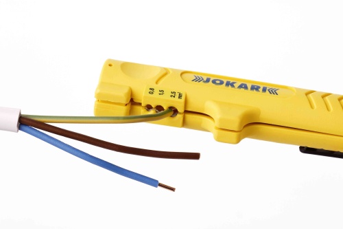 Инструмент для снятия изоляции JOKARI Strip No.14 арт.30140 для плоских и круглых кабелей фото 4