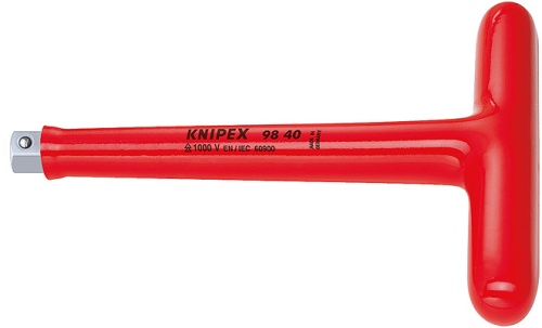 KN-9840 Ключ Т-образный VDE, 1/2", 200 мм, диэлектрический KNIPEX