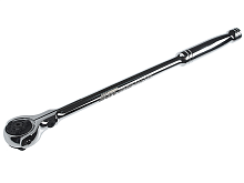 JTC-5147 Ключ трещотка 1/4" 72 зуба 257мм шарнирный металлическая рукоятка JTC