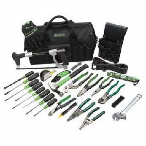 Greenlee GT-56349 - универсальный набор профессионального ручного инструмента, 28 предметов
