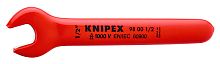KN-98001_2 Ключ гаечный рожковый VDE, 1/2", длина 140 мм, диэлектрический KNIPEX