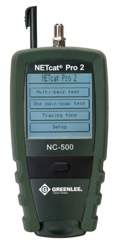 GT-NETcat Pro Greenlee NETcat Pro NC-500 - сетевой тестер фото 4