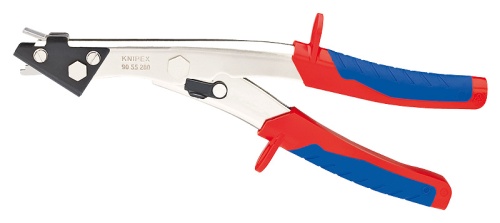 KN-9055280 Ножницы просечные по листовому металлу, рез: Fe/Cu/Al 1.2 мм, пластик: 2 мм, длина 280 мм KNIPEX