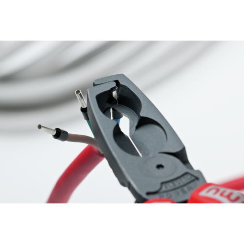 Клещи для разделки кабеля MultiCutter 180 мм, покрытие TitanFinish, рукоятки SoftGripp 3K NWS 1451-69-180 фото 5