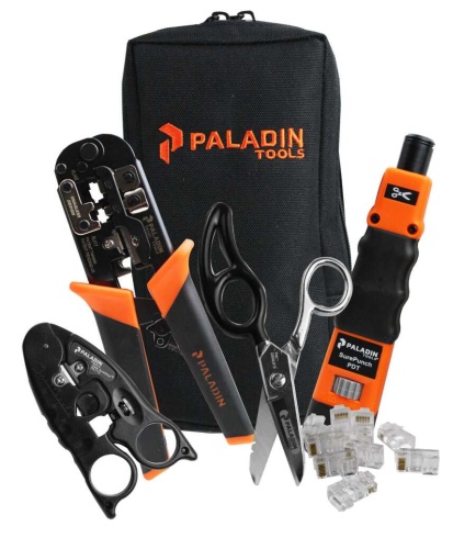 PT-4908 Paladin Tools набор мини для LAN в чехле