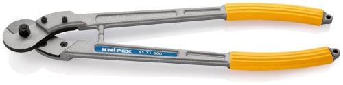 KN-9571600 Тросорез, 600 мм, в т.ч. для ACSR, Cu и Al кабелей, прутьев из стали, Al ручки KNIPEX