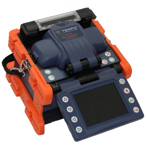 Tempo FSP200-KIT2 - расширенный комплект сварочного аппарата для ВОЛС (FSP200, скалыватель, 2 батареи, стриппер) фото 2