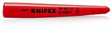 KN-986601 Колпачок защитный для кабелей VDE диэлектрический, код проводника: 1, длина 80 мм KNIPEX
