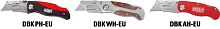 DBKPH-EU Нож складной строительный, быстрая замена лезвий, отсек для запасных лезвий, пластиковая ручка ERDI ER-DBKPH-EU