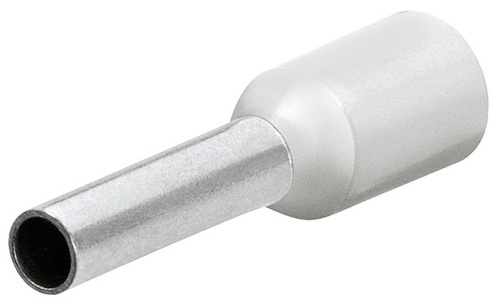 KN-9799350 Гильзы контактные изолированные DIN 46228-4 (НШВИ), белые, 0.50 мм², 200 шт, 16 мм, DIN 46228-4 KNIPEX