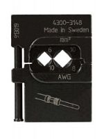 PM-4300-3148 Матрица Pressmaster 4300-3148 - для контактных Pin коннекторов: 6 мм2 и 10 мм2