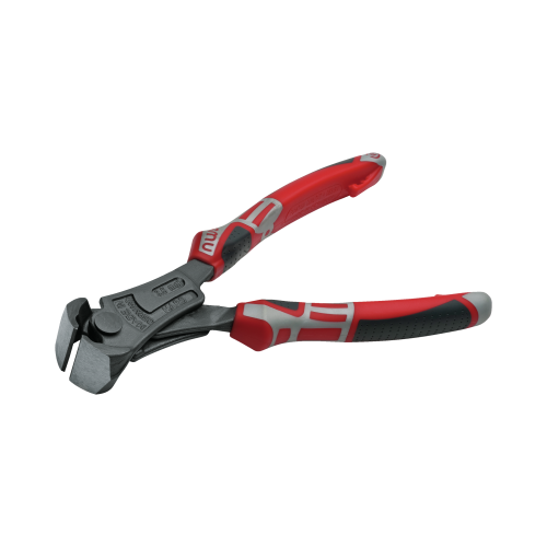 Кусачки силовые торцевые с рычажным механизмом 200 мм, PowerBolt, рукоятки SoftGripp 3K NWS 1311-69-200