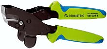 RE-5030223 Ножницы высечные для резиновых уплотнителей панелей стеклянных фасадов, профиль, Ш x Г: 61 х 15 мм, 200 мм, 2К ручки RENNSTEIG
