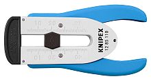 KN-1285110SB Стриппер для удаления первичной оболочки оптоволокна Ø 0.125 мм, длина 100 мм, SB KNIPEX