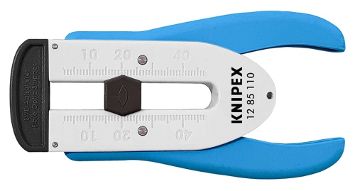 KN-1285110SB Стриппер для удаления первичной оболочки оптоволокна Ø 0.125 мм, длина 100 мм, SB KNIPEX