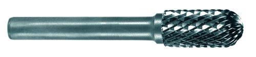 ZI-460018 Борфреза по металлу сфероцилиндрическая (тип C), карбид вольфрама, d 12 мм ZIRA