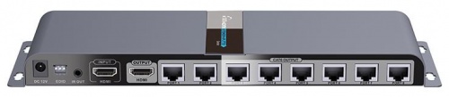 Lenkeng LKV718Pro - Разветвитель-удлинитель 1*8 HDMI, ИК, CAT6, до 40 метров фото 3