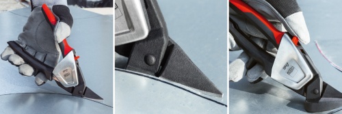 D39ASSL Ножницы по металлу, левые, 230 мм, 230 мм, рез: 1.2 мм, непрерывный прямой и фигурный рез ERDI ER-D39ASSL фото 3