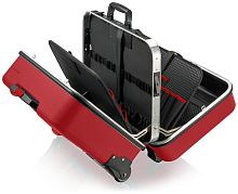 KN-989915LE Big Twin Move RED Electric Competence чемодан инструментальный, пустой KNIPEX