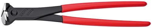 KN-6801280 Кусачки торцевые, 280 мм, фосфатированные, обливные ручки KNIPEX